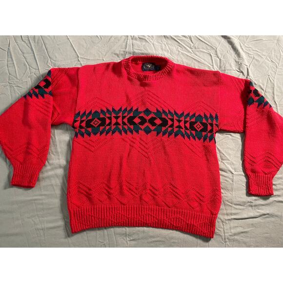 Lake Harmony Rowing Club Other - Vtg. Lake Harmony Rowing Club SZ XL Mens Red 100% Cotton Sweater